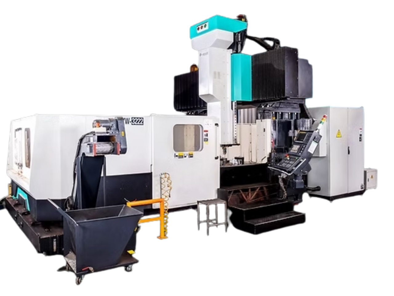 เครื่องคอลัมน์คู่ CNC